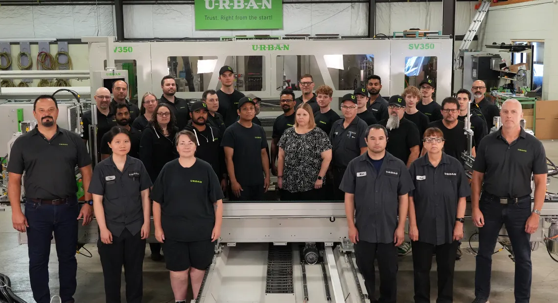 URBAN Machinery - Production team
