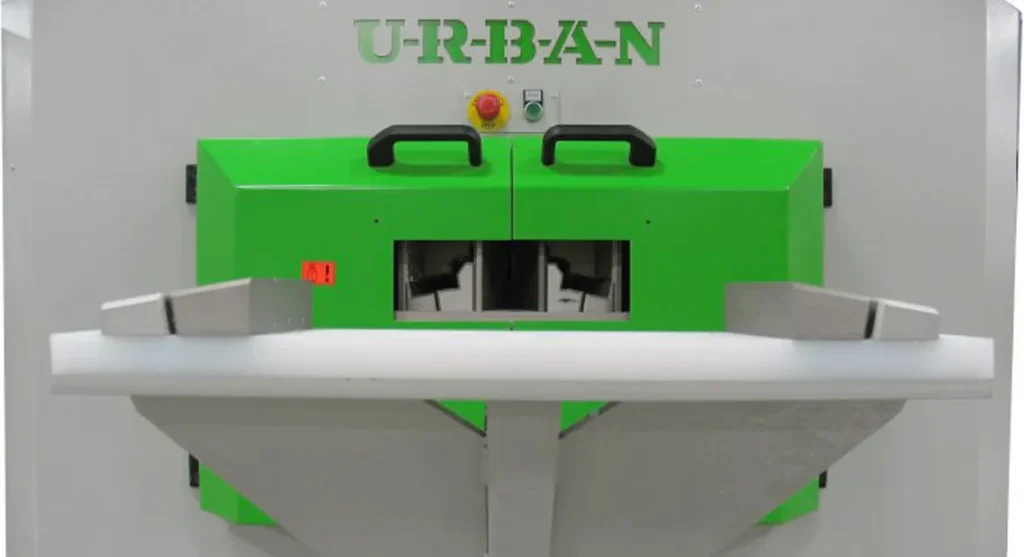 URBAN Machinery - UNS 4590 Notch Saw Closeup