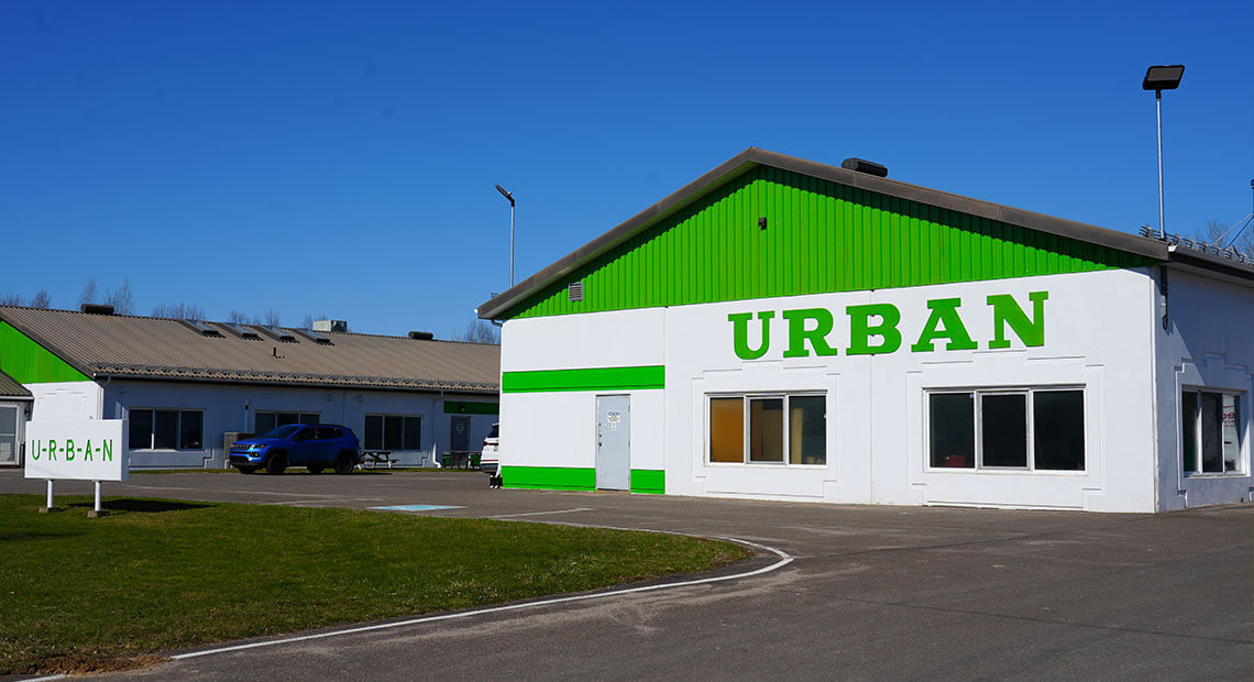 URBAN Maschinenbau - Production location Fredericton Canada URBAN Maschinenbau - Production location Fredericton Canada